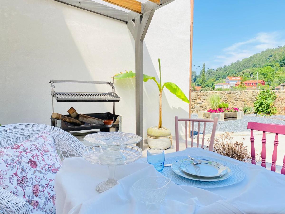 Pena De Roca Villa Pontevedra Eksteriør bilde